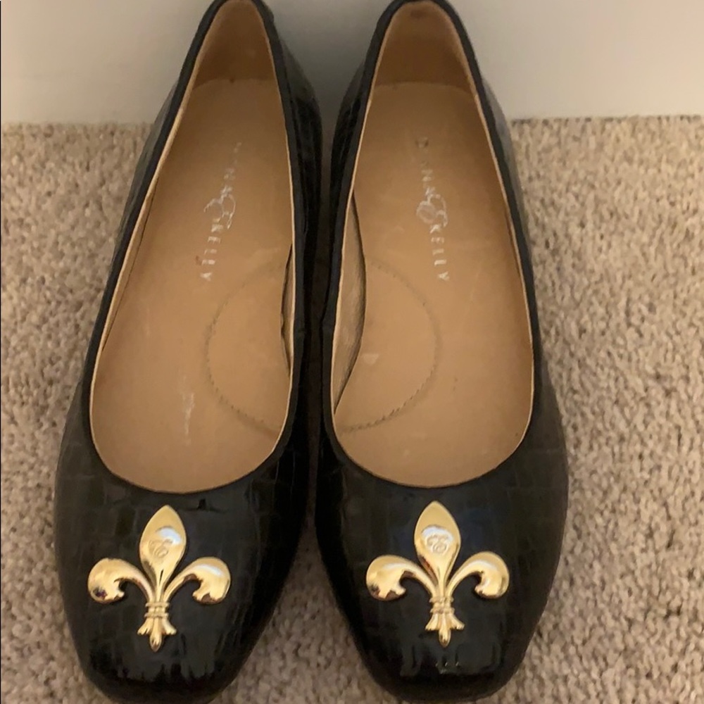 Never Worn Black Diana Kelly flats